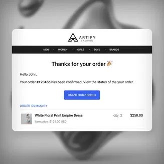Custom Transactional Emails